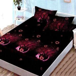 Husă de pat Finet + 2 fețe pernă (HF2FP28)