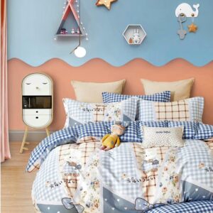 Lenjerie de pat percalle imprimat (PRC60)