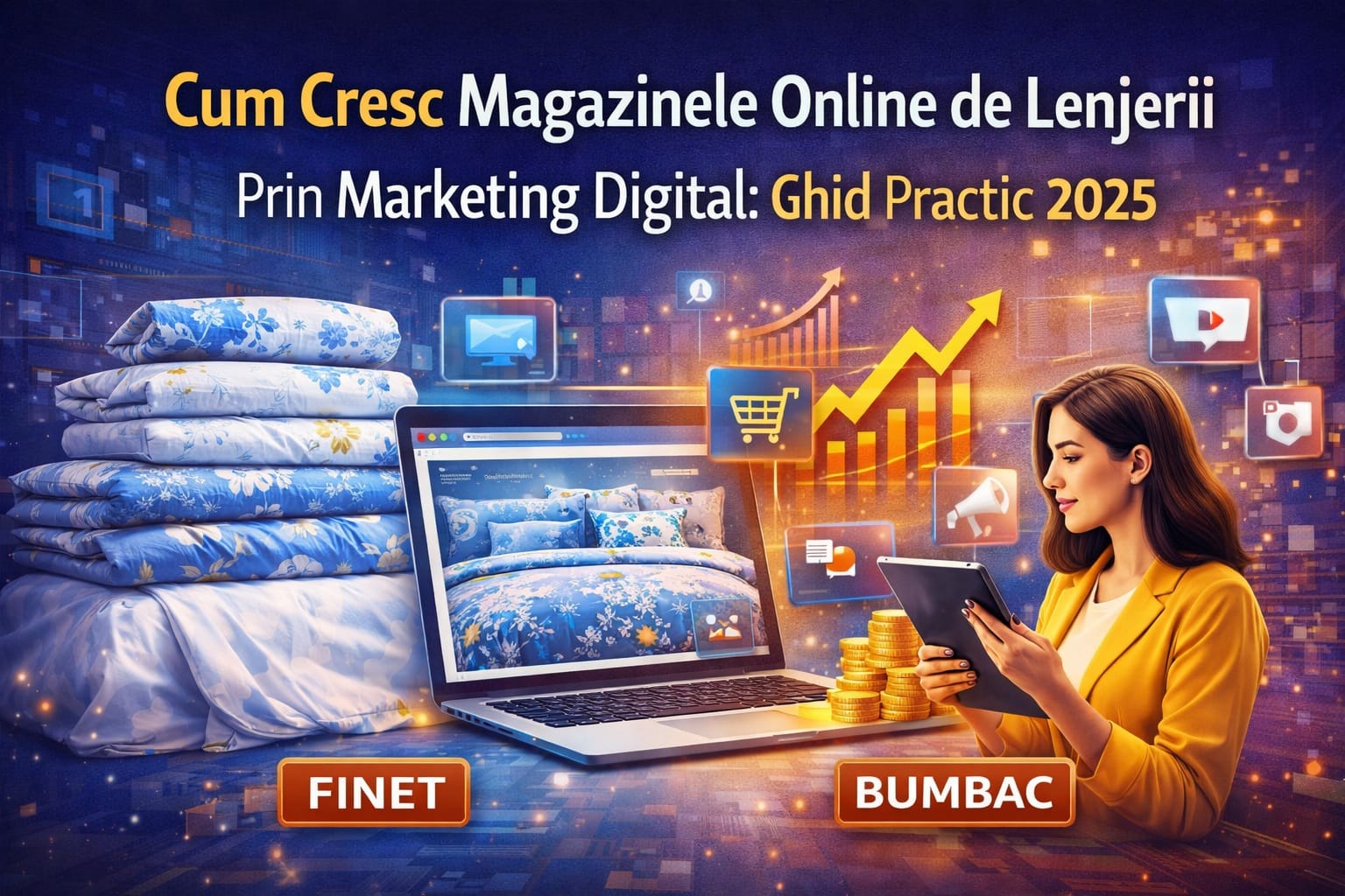 Cum Cresc Magazinele Online de Lenjerii Prin Marketing Digital: Ghid Practic 2026