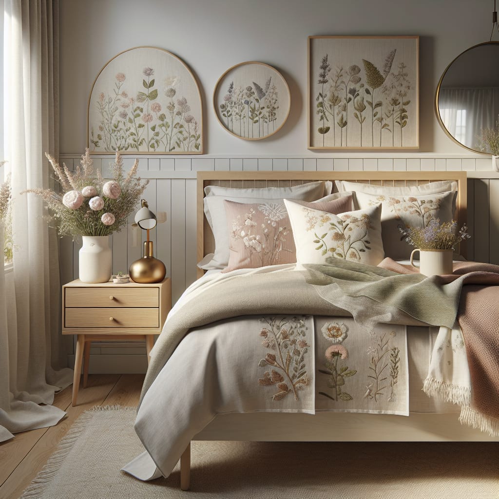 Florale heirloom: cum aduci romantismul modern în dormitor fără să-l încarci